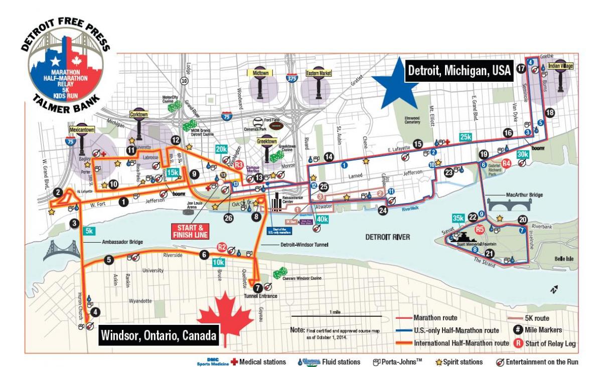 peta Detroit maraton